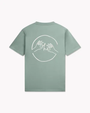 Connected T-shirt Pastel Green