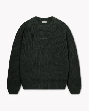Humano Knit Dark Green